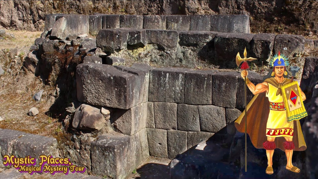 Atahualpa's Water Palace,  Inca-Caranqui Water Temple. Imbabura, Ecuador