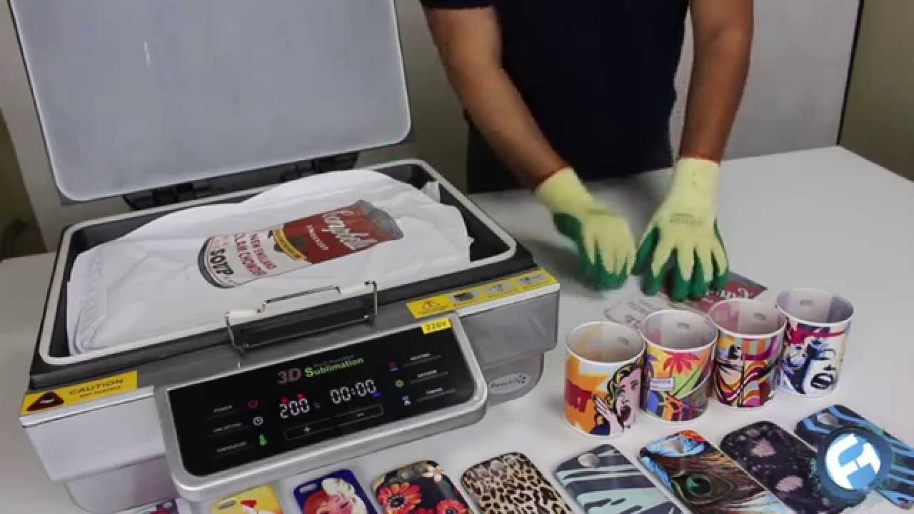 Fazendo camisetas na prensa 3D