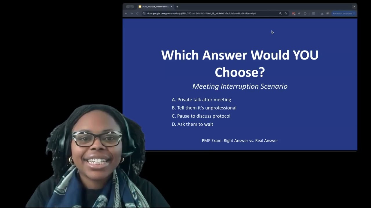 PMP Exam Question EXPOSED: Why the 'Right' Answer Isn't Always Right