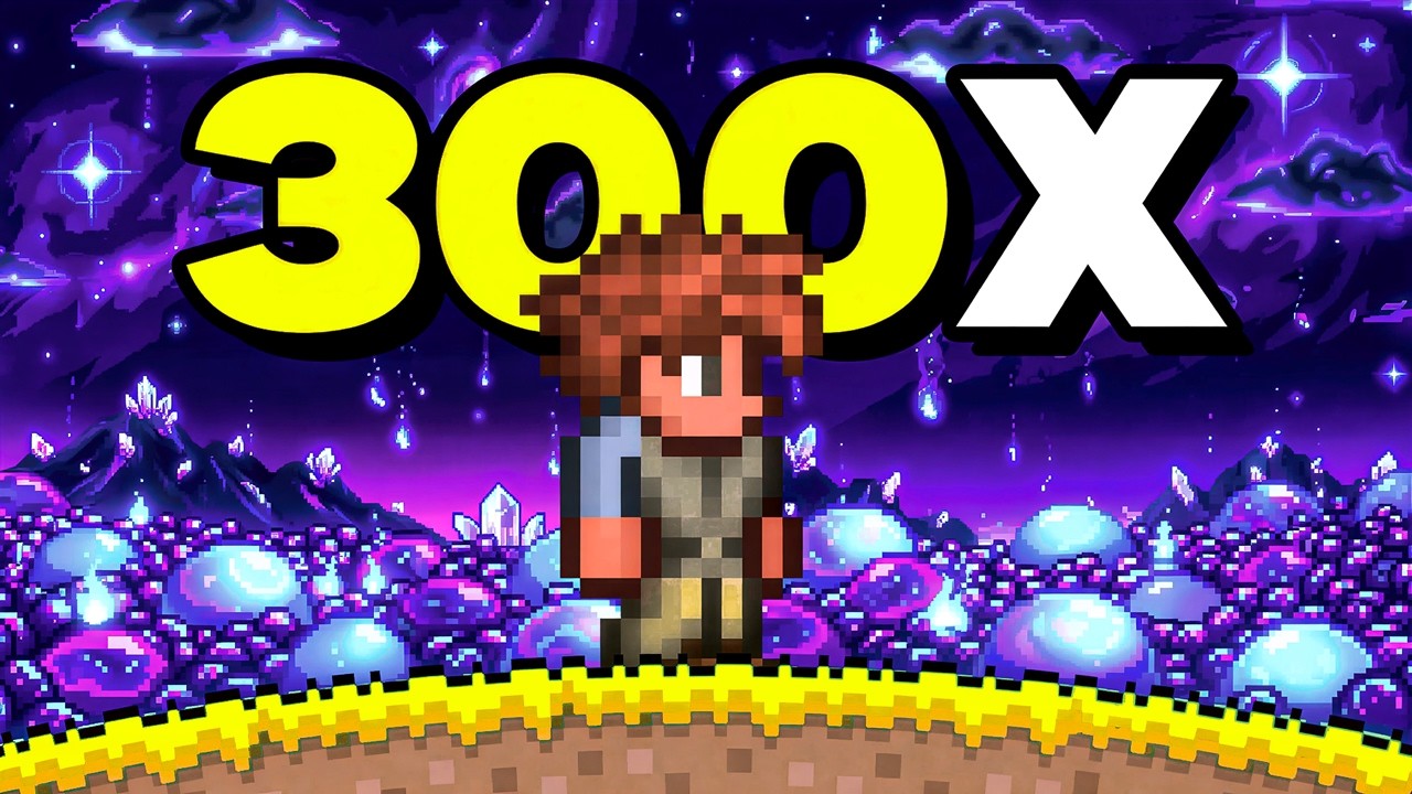 I Played 100% of Terraria Calamity With 300X Spawn Rates... It Got So Much Harder.