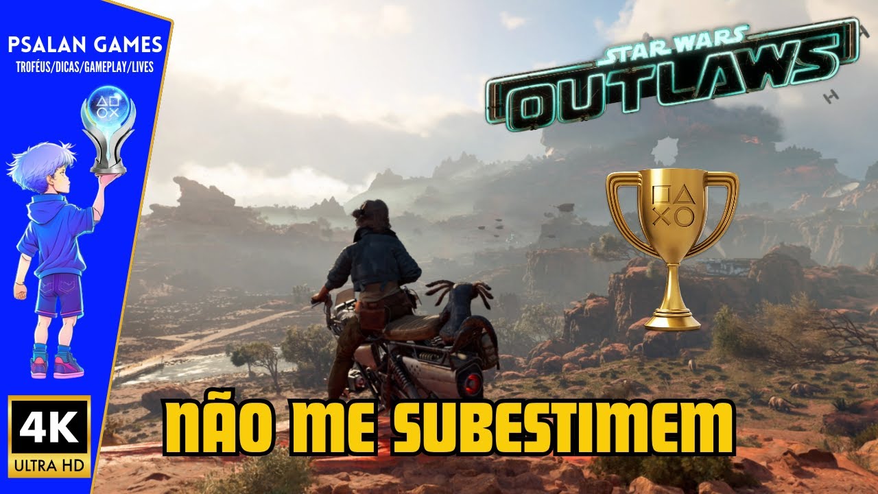 Star Wars Outlaws - Troféu/Conquista - Não Me Subestimem (Punching Up)
