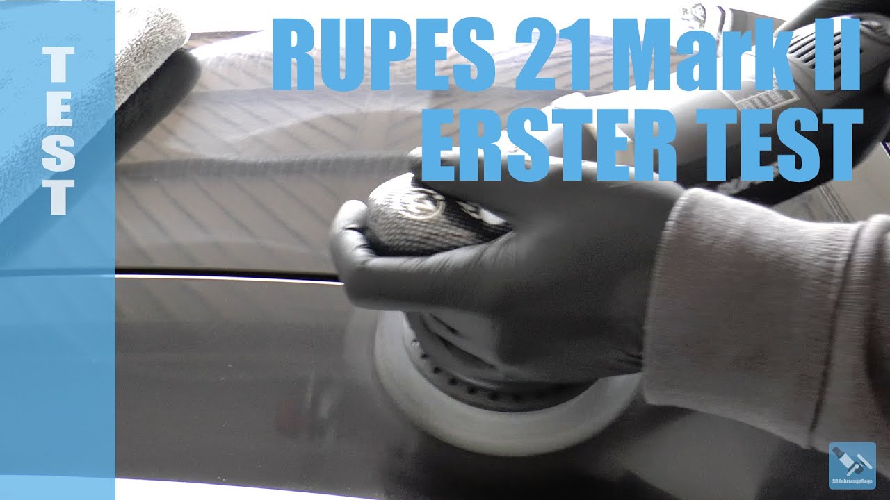 RUPES 21 Mark II - erste Erfahrungen