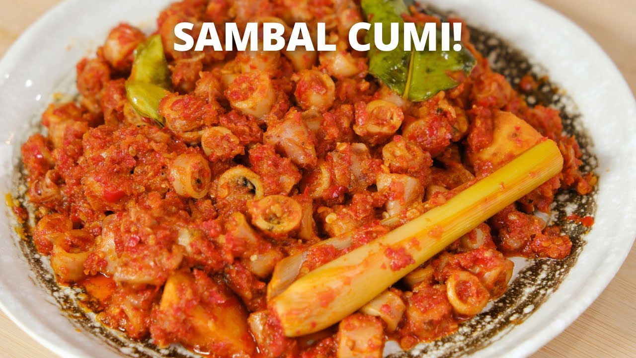 Nasi mana nasi! SAMBAL CUMI!