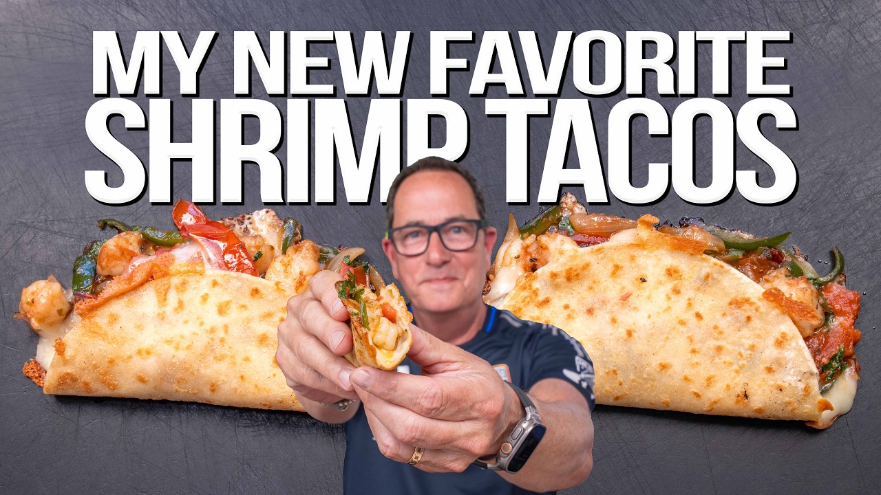 MY NEW FAVORITE SHRIMP TACOS (SERIOUSLY, THESE ARE INSANE) | SAM THE COOKING GUY