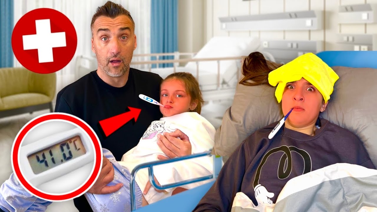 AURORA e LUDOVICA STANNO MALE FINISCONO in OSPEDALE 🏥 PAPÀ GENNARO si PRENDE CURA di loro