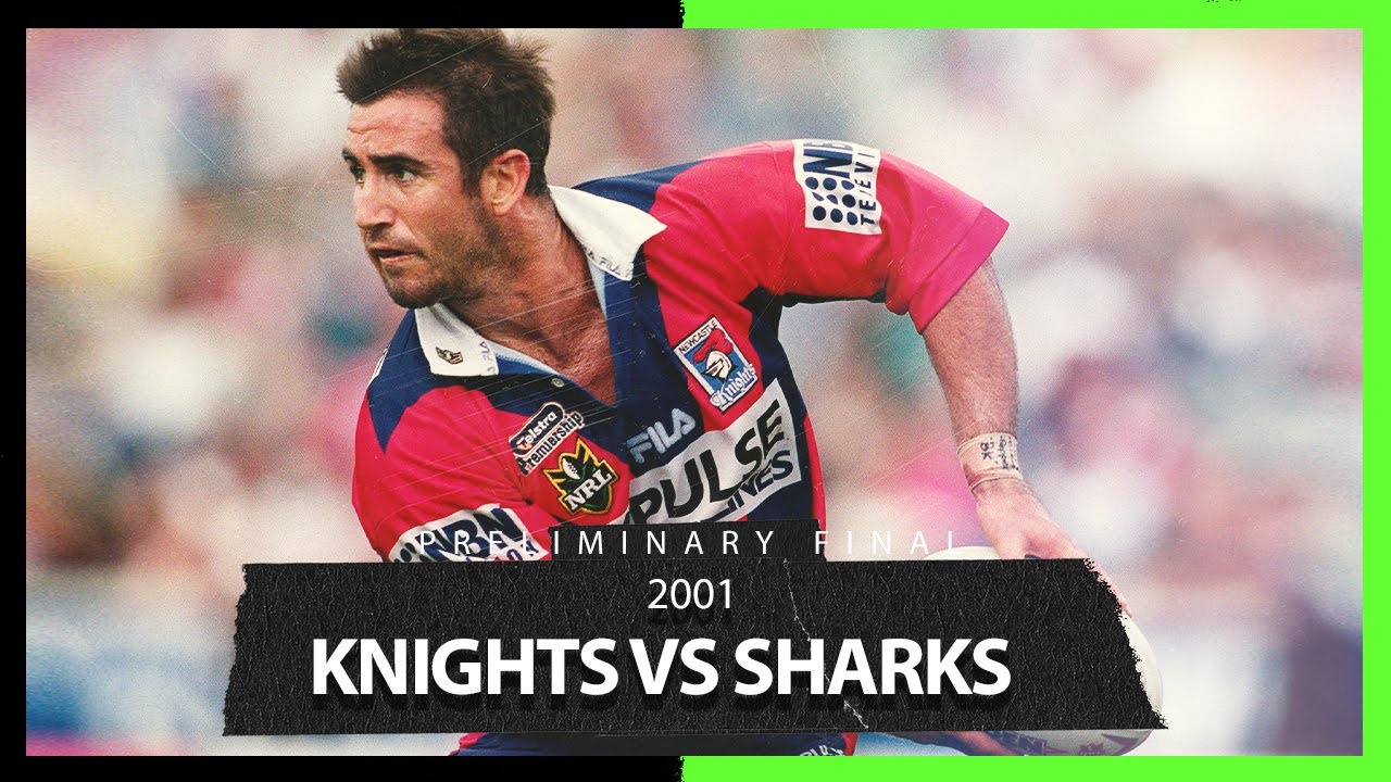 NRL Highlights | Knights v Sharks  | Preliminary Final, 2001 | Telstra Classic Match | NRL