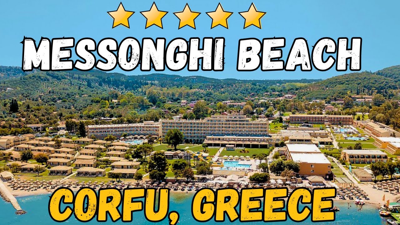 Обзор отеля Messonghi Beach Hotel Corfu | Семейный пляжный курорт в Греции