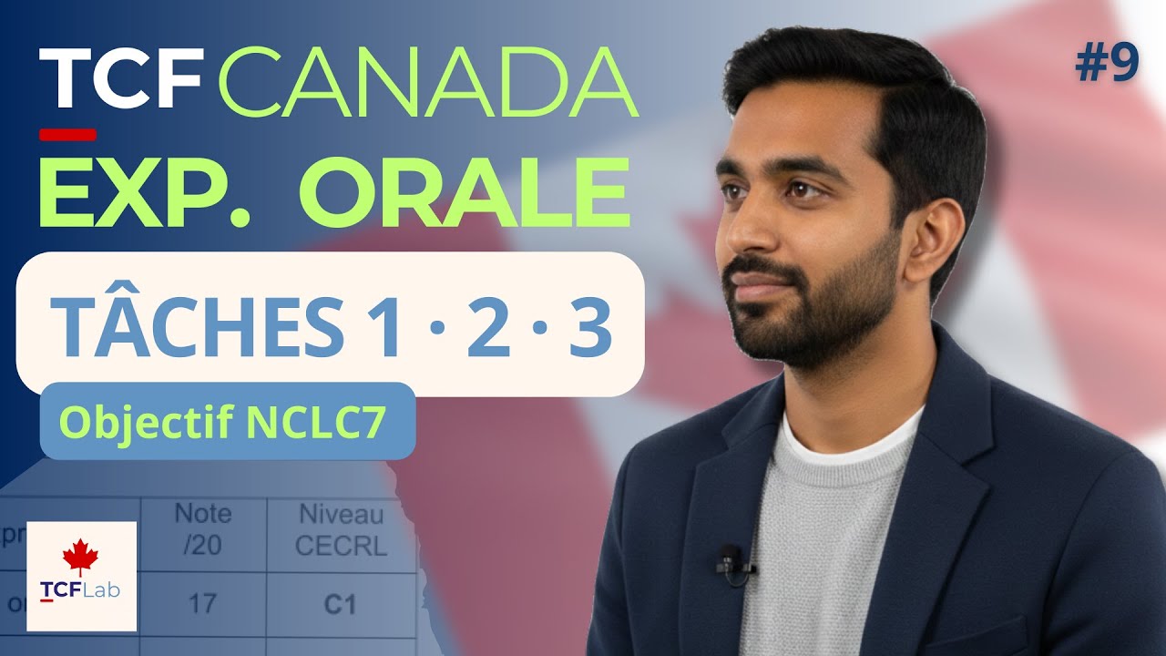 TCF CANADA & QUÉBEC : Simulation de l'épreuve d'expression Orale (Niveau C1) #9