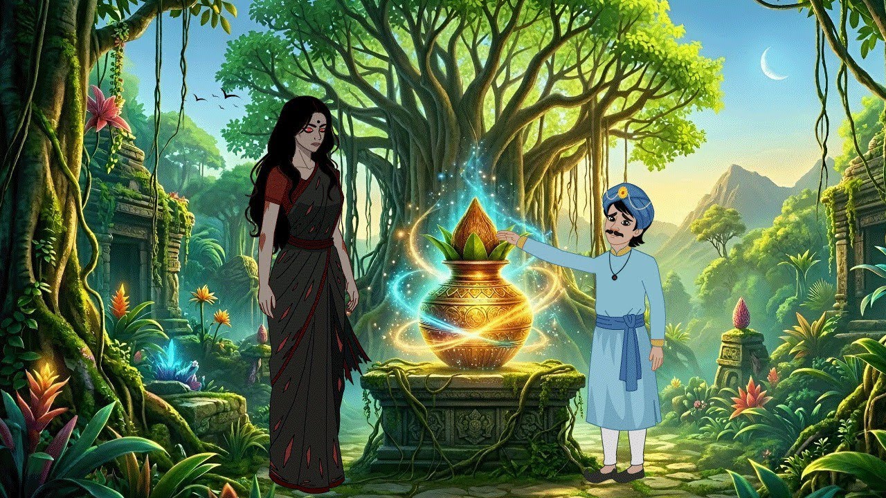श्रापित राज्य और रहस्म कलश | Moral story |Hindi story | cartoon stories | kahaniya