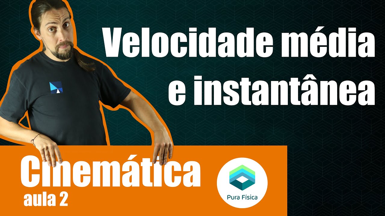 F&iacute;sica - Cinem&aacute;tica: Velocidade m&eacute;dia e instant&acirc;nea