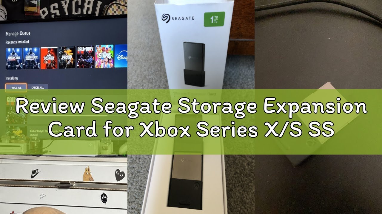 Review Seagate Storage Expansion Card for Xbox Series X/S SSD 4TB, NVMe expansion SDD for Xbox Serie