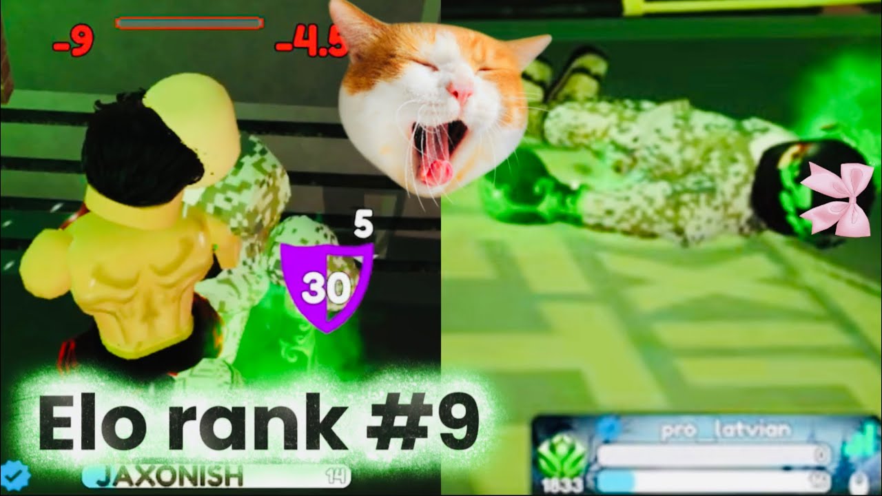 Making a toxic player quit in Roblox boxing beta elo rank season 4