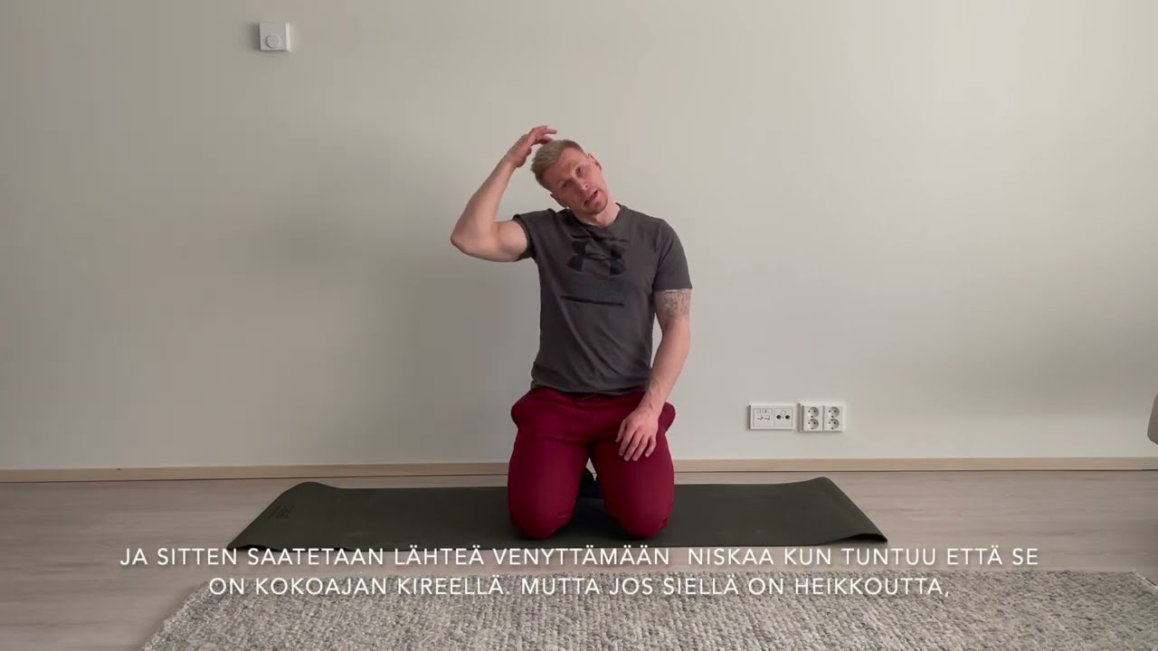 Niska ja kaula väsyy helposti, mistä se johtuu?