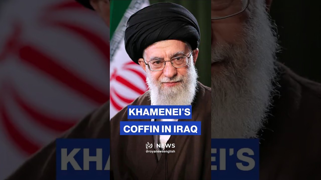 Massive crowds carry Khamenei's coffin in procession in Iraq's Karbala