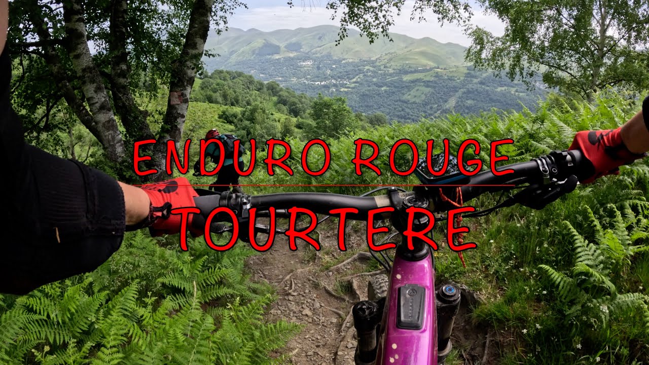 VTT Enduro rouge 