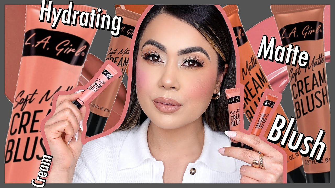 Обзор румян LA Girl Soft Matte Cream Blush