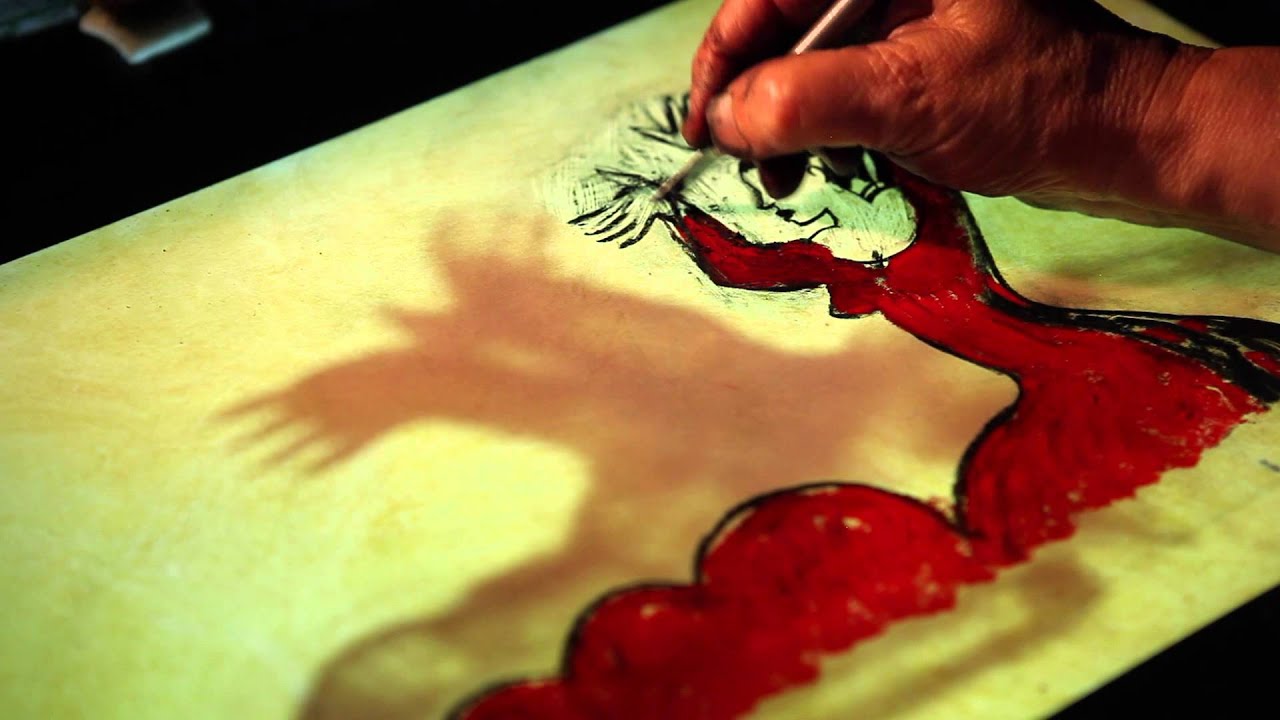 Florence Miailhe anime l'affiche Annecy 2015