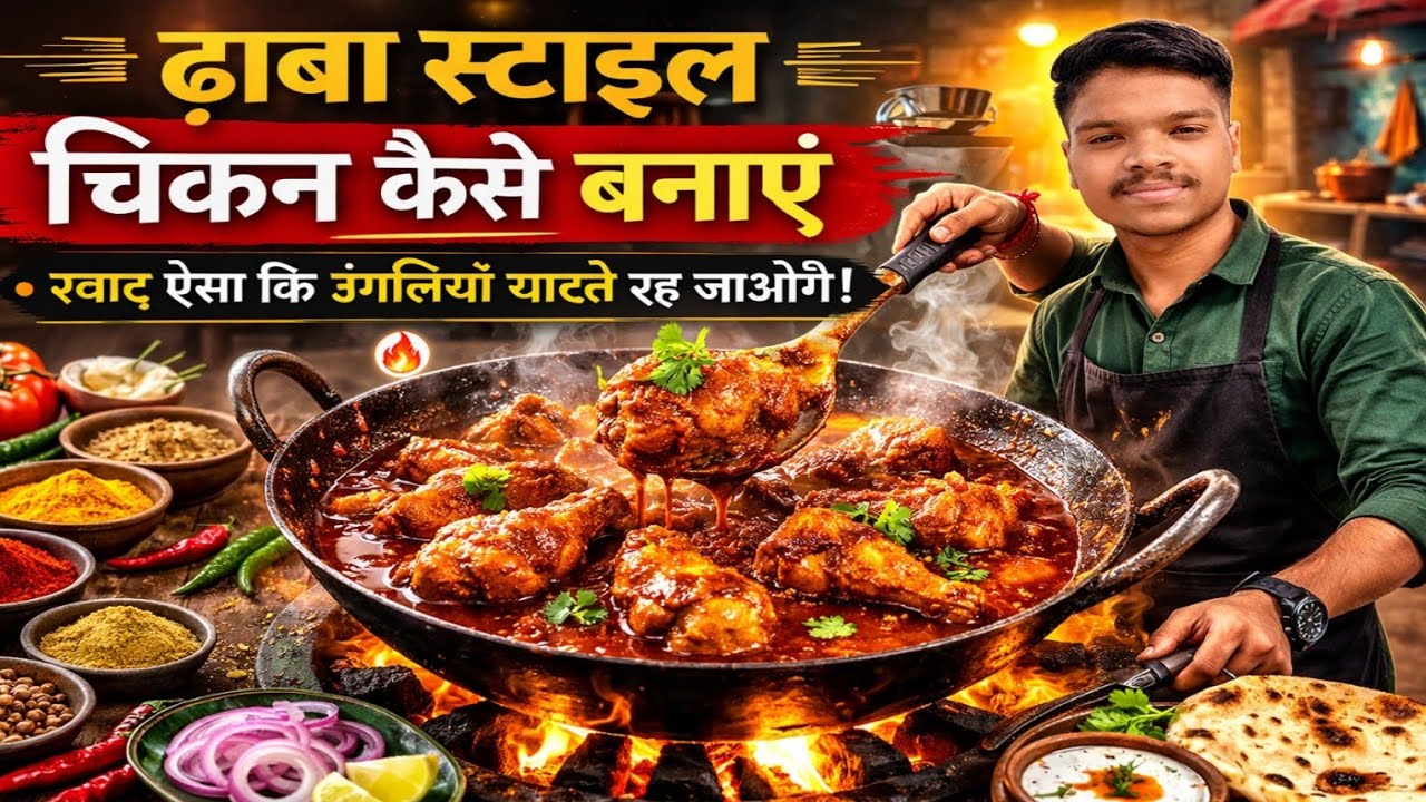 Best Dhaba Style Chicken Recipe || #chicken #cooking #viral 