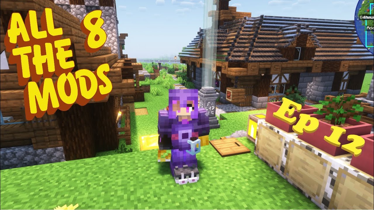 ATM8 Episode 12 - Updating Refined storage and some slime