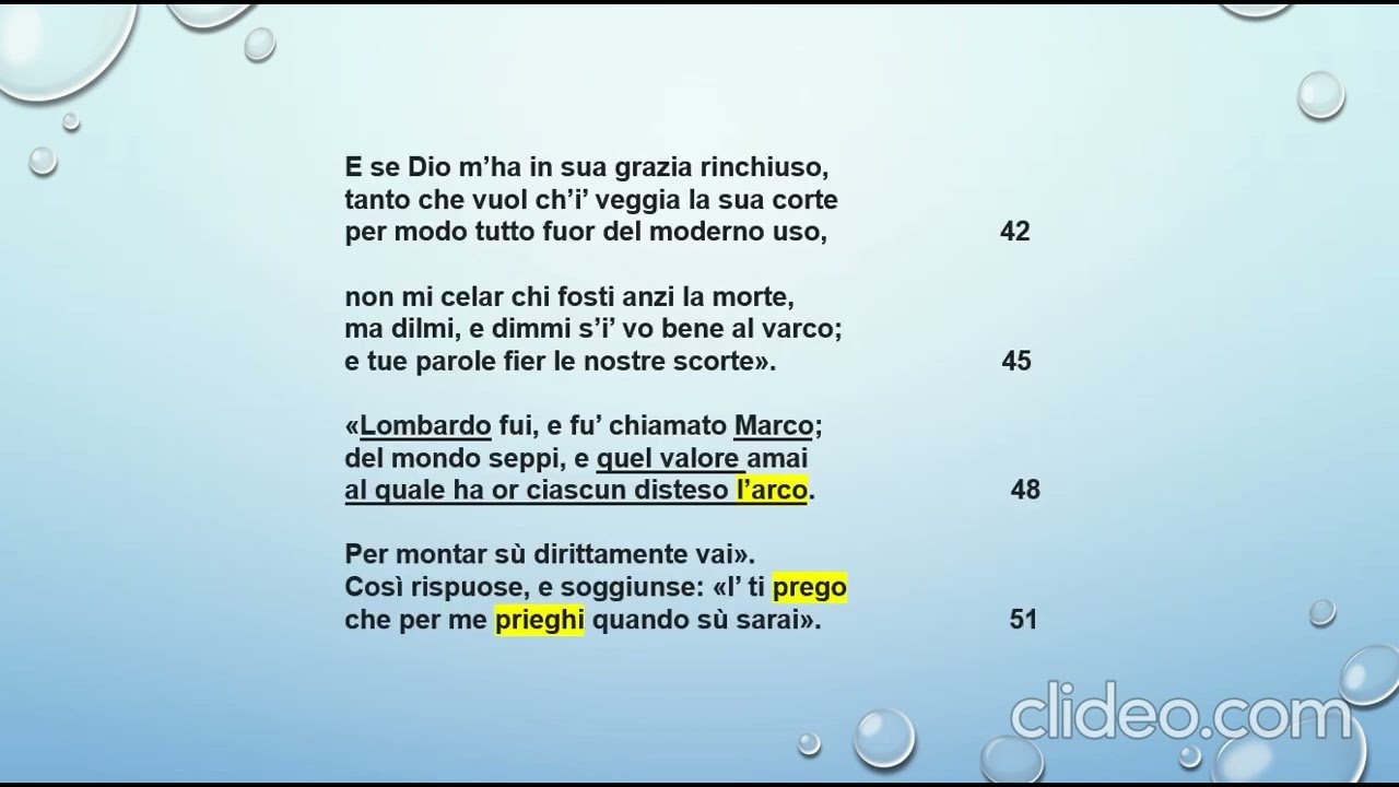Purgatorio, canto XVI