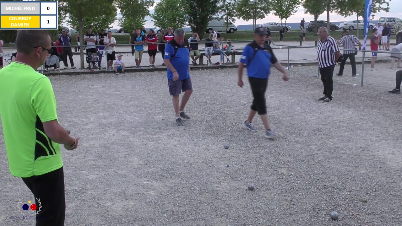 Pétanque Movie Régional de Fénay 2018 Courroy D- Couderc P VS Fred Michel & D Michel
