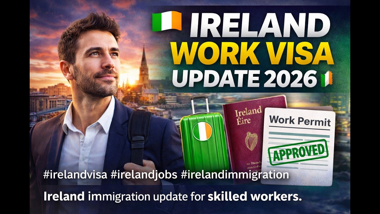 Ireland Work Visa Update 2026 🚨 High Demand Jobs & New Work Permit Rules