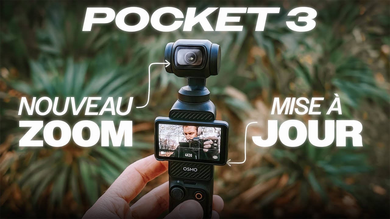 Nouveauté pour la DJI Pocket 3 !? / Option de Zoom X2
