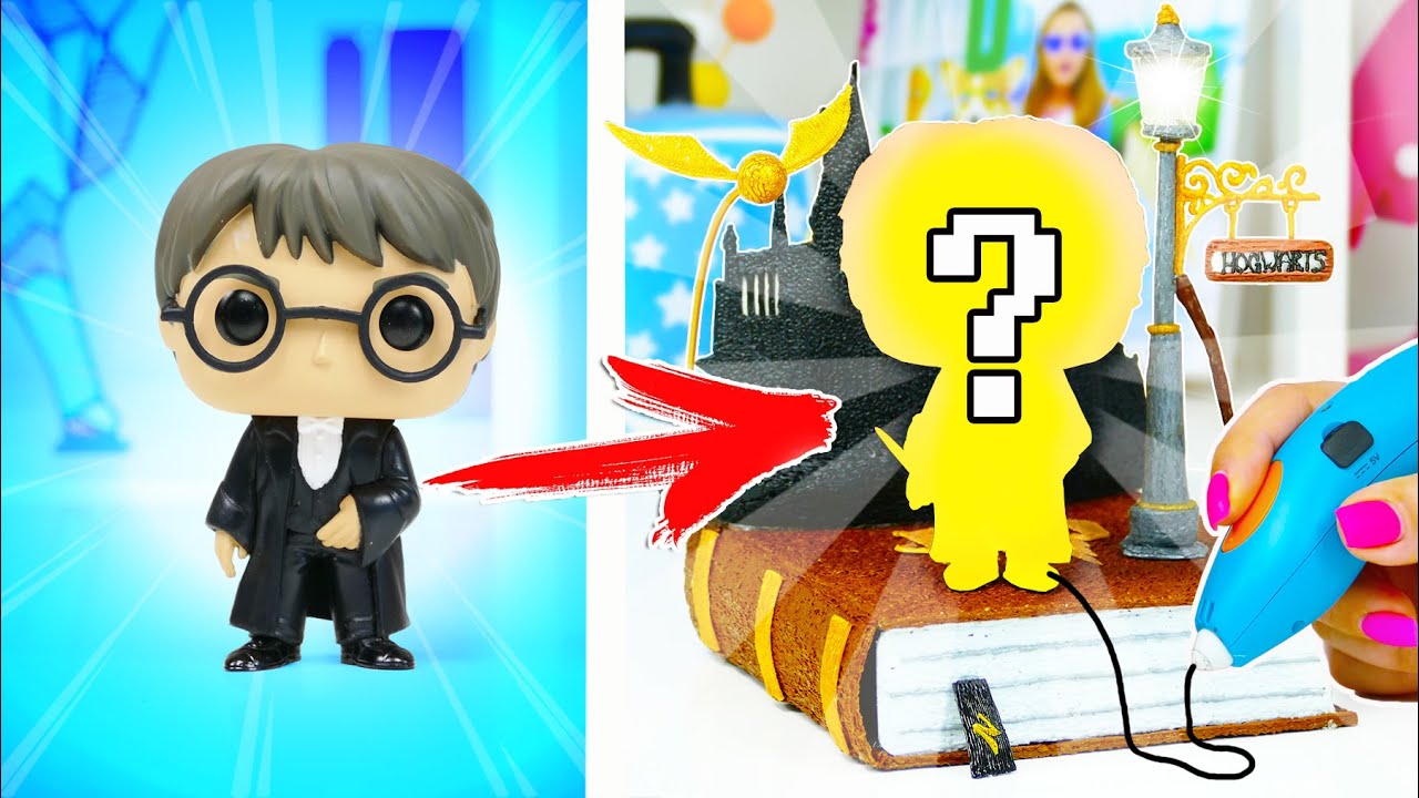 Making Harry Potter like Funko Pop 3D Pen Lifehacks