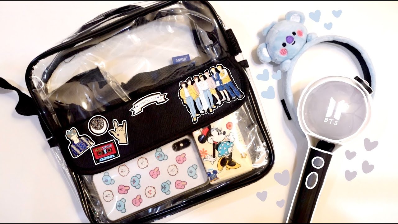 What's In My BTS Concert Bag? 2021 PTD LIVE in LA | SOFI Stadium & YouTube Theater ☀️