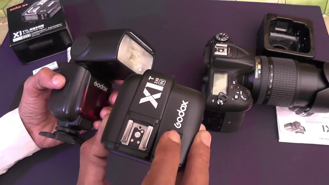 How to use the Godox X1 trigger with Godox flash/speedlight,Quick Connect HINDI