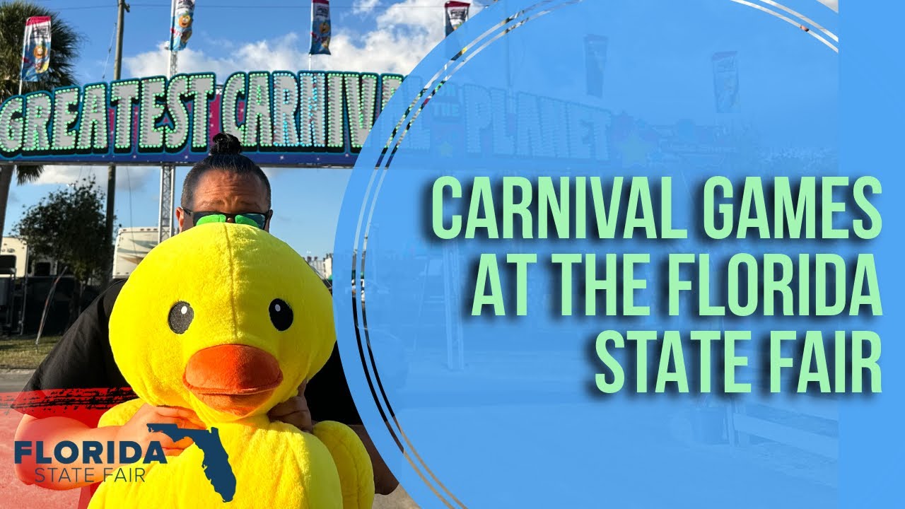 Fun Carnival Games at The Florida State Fair!