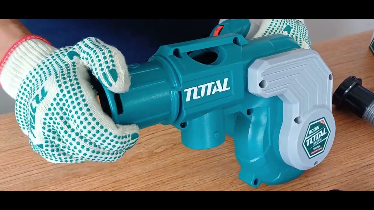 SOPLADORA Y ASPIRADORA DE AIRE 220V 800W 15 000RPM FULL - TOTAL