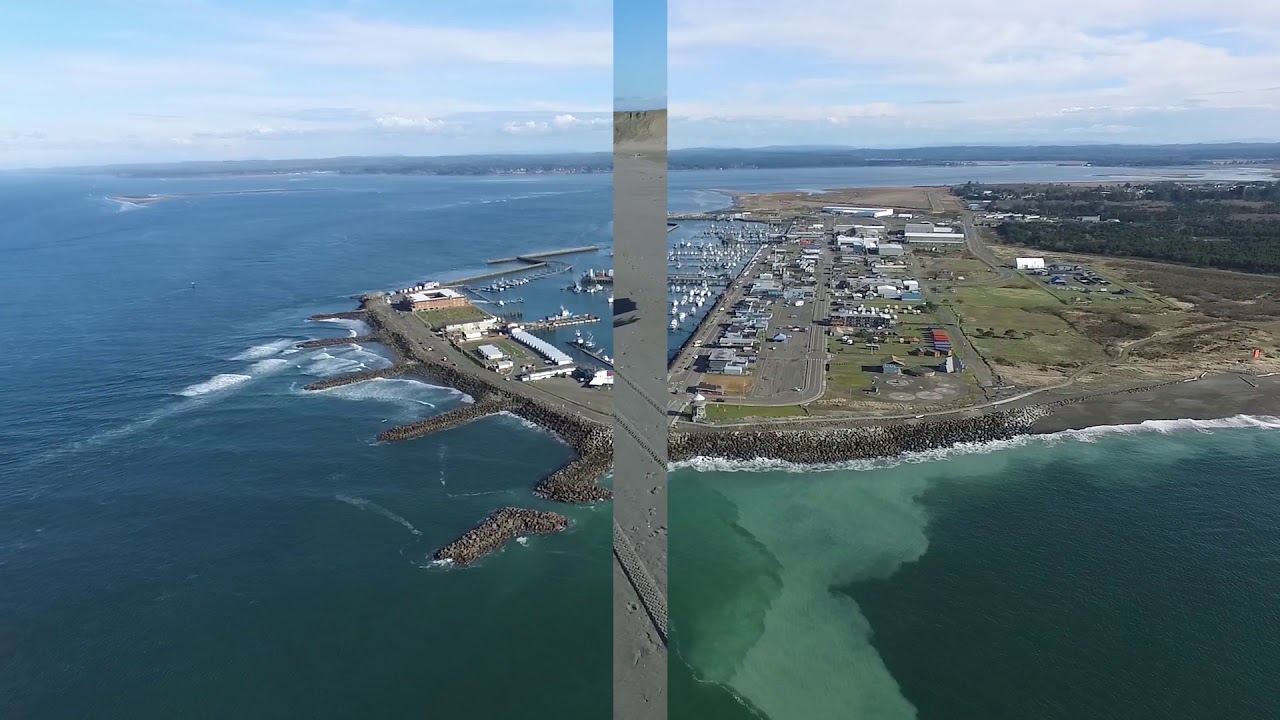 Aerial Views over Westport WA, March 17th 2018
