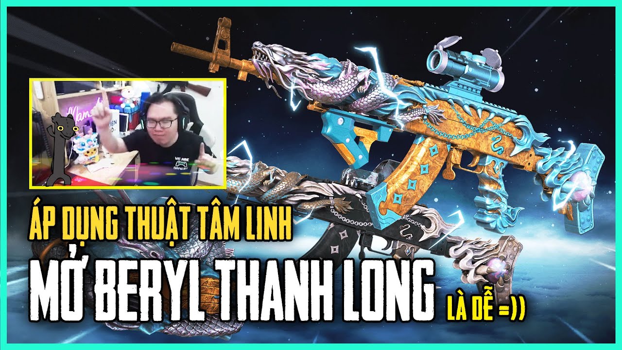DÙNG THUẬT TÂM LINH, TÔI MỞ BERYL RỒNG DỄ NHƯ ĂN LÒNG KHIẾN AE KHÔNG TIN VÀO MẮT MÌNH! Nam Art PUBG