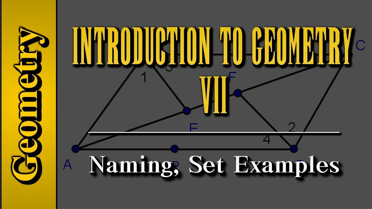 Geometry: Introduction to Geometry (Level 7 of 7) | Naming, Set Examples