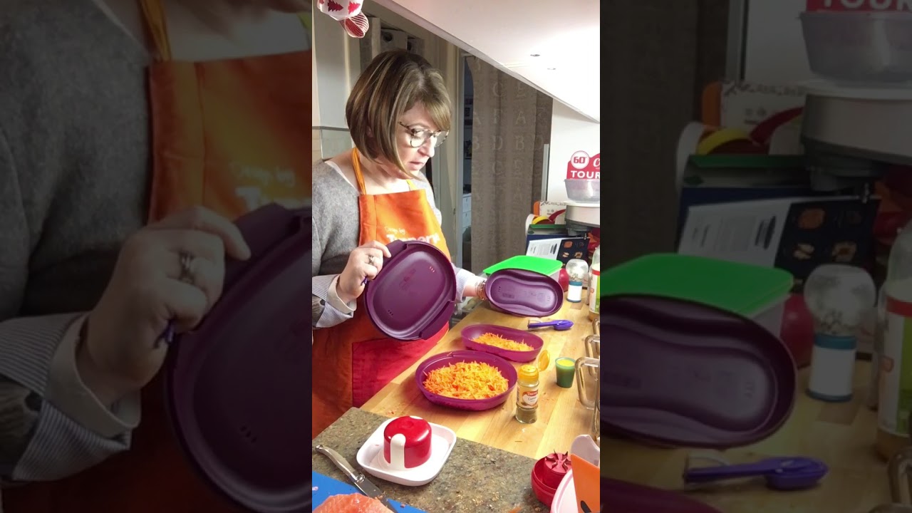Saumon en 2 cuissons avec le cuiseur solo ou le Micro Pro Grill by Tupperware