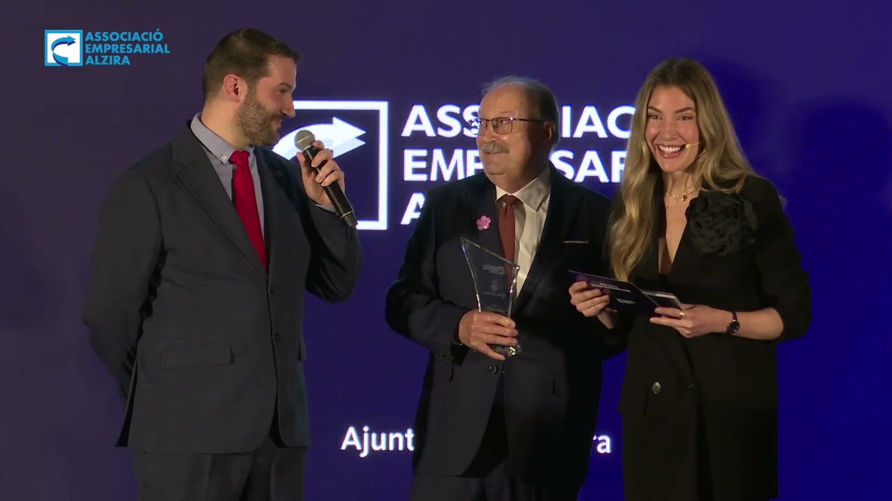 Discurs del premiat Etiquetas Costa SL en la Gala de la XVIII Setmana de l'Economia