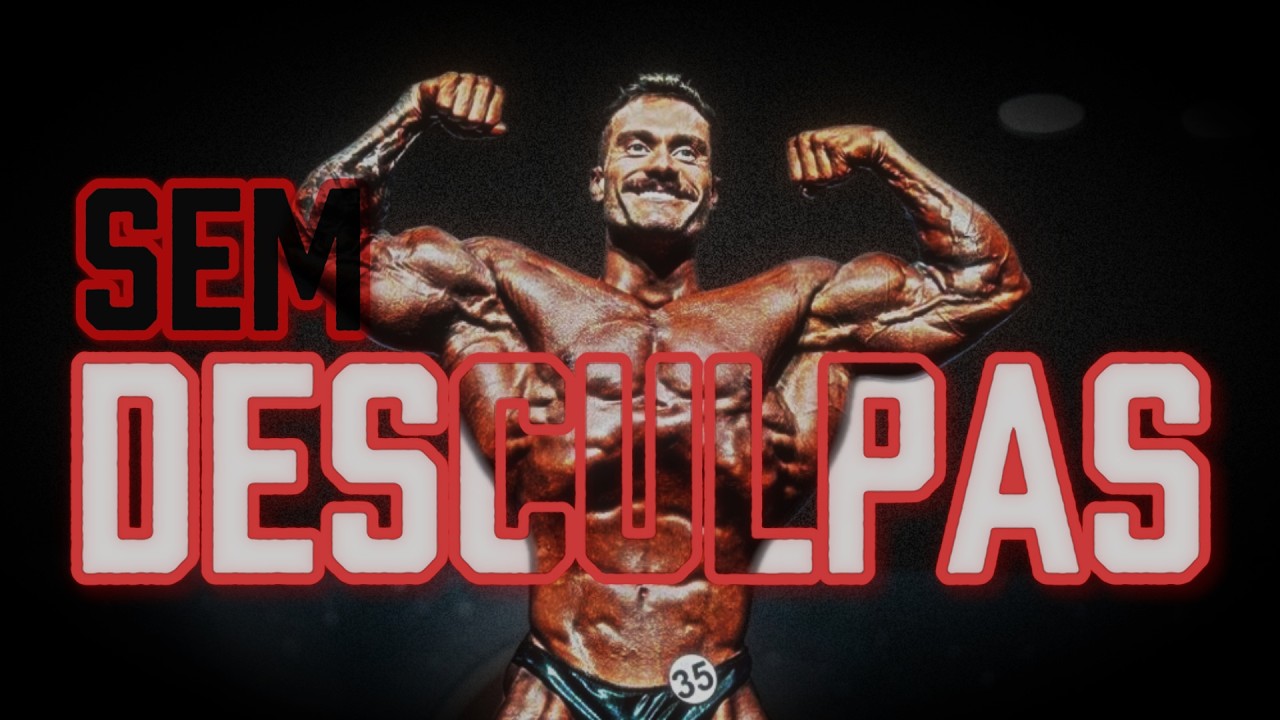CHEGA DE DESCULPAS !!! VOCÊ NÃO ESTÁ CANSADO.