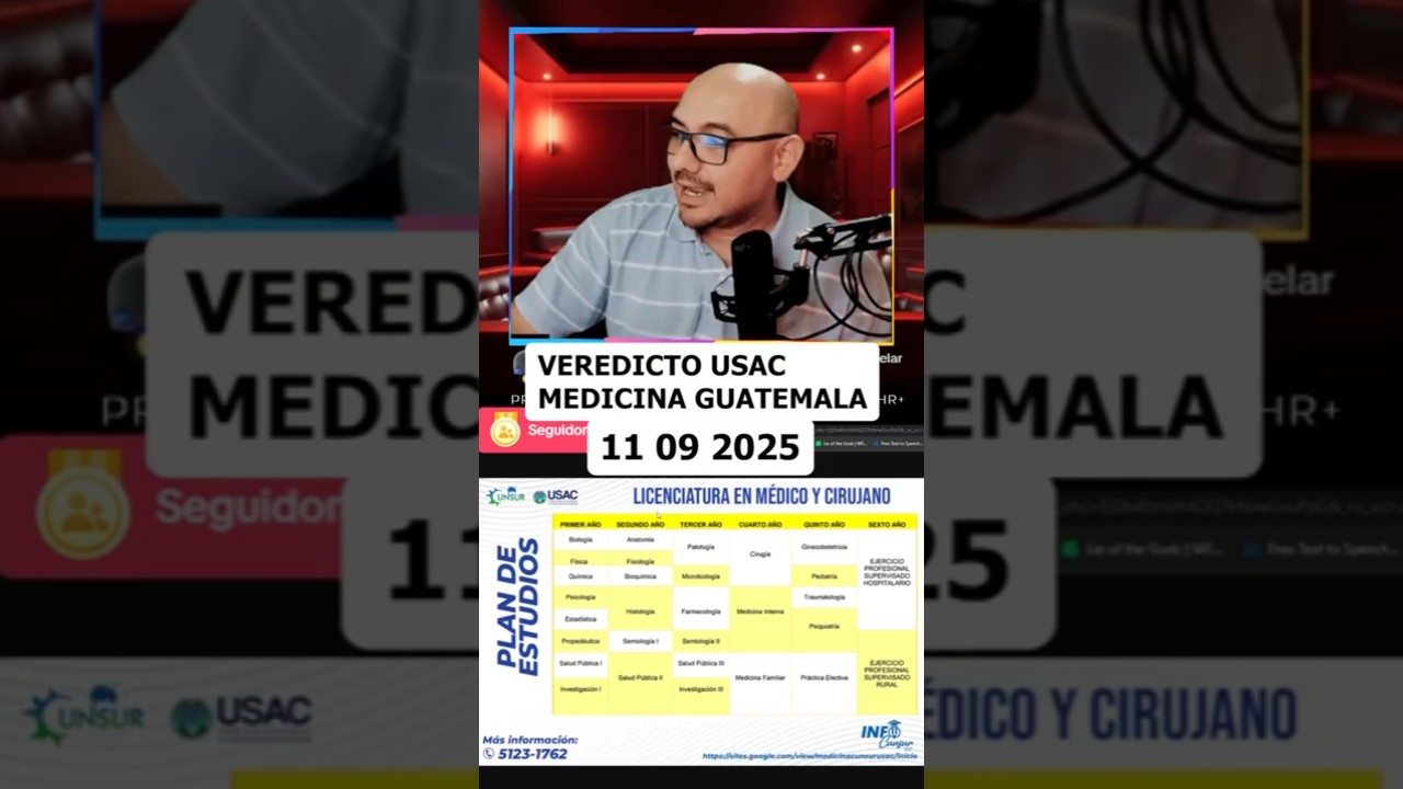 Veredicto USAC medicina Guatemala #ocurrenciasdrreyner