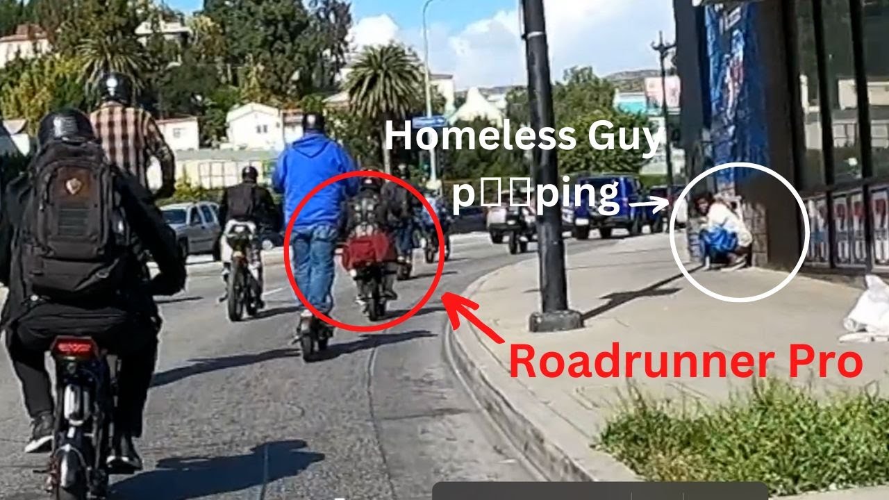 Hollywood Group Ride Hosted by Electric Scooter Academy & His New Voromotors Emove Roadrunner Pro