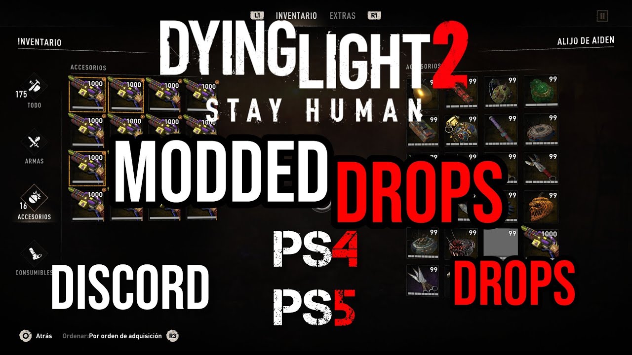 Dying Light 2 PS4/PS5 Drops, INFINITE DROPS