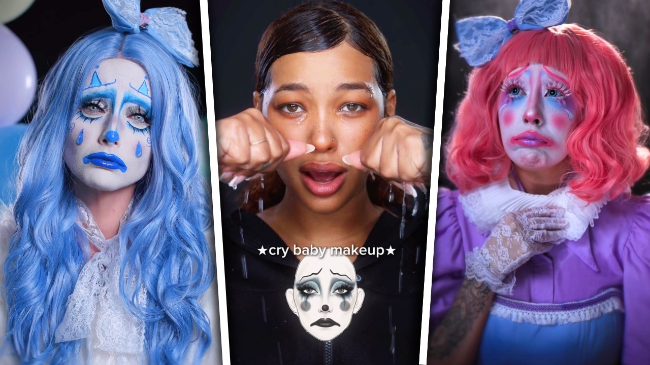 OS MELHORES 'CRY BABY CRY' MAKEUP CHALLENGE