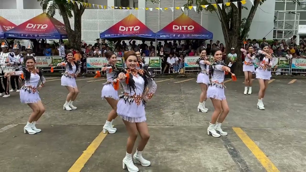 Galing ng Bicolano, featuring San Rafael National High School Majorettes and band exhibition 