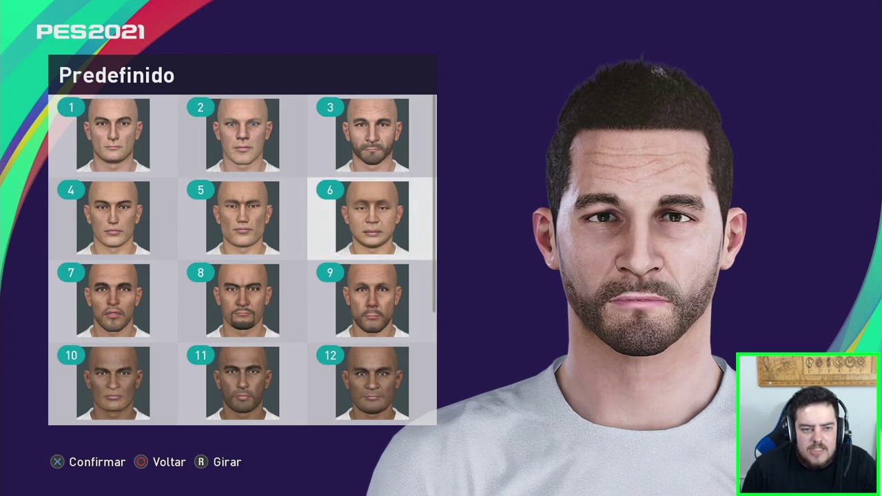PES 2021 - RUMO AO ESTRELATO O INICIO CRIANDO JOGADOR !! TEM COISA NOVA ??