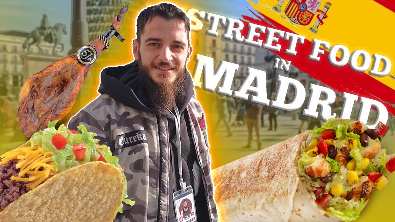 Street Food in Madrid / Real Madrid ის ოფიციალური მაღაზია
