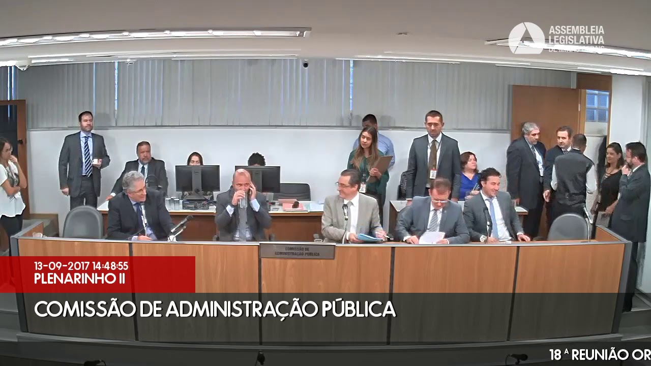 13/09/2017 14:30 - Comissão de Administração Pública
