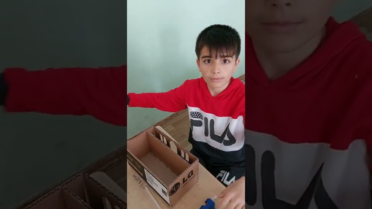 Ağdam məscidinin kartondan hazırlanması