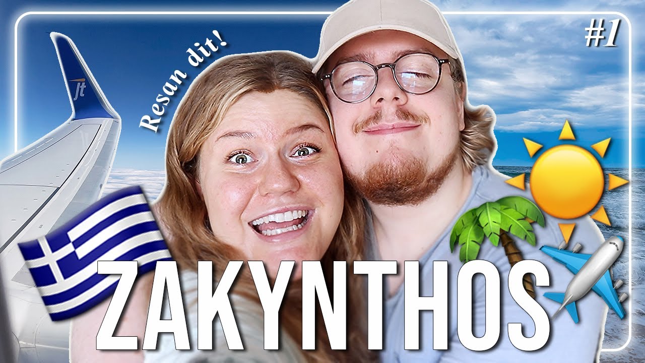 RESER TILL GREKLAND ZAKYNTHOS VLOGG 1