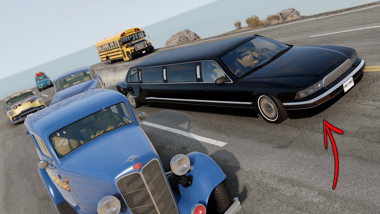 BeamNG Drive - Cars vs RoadRage #39