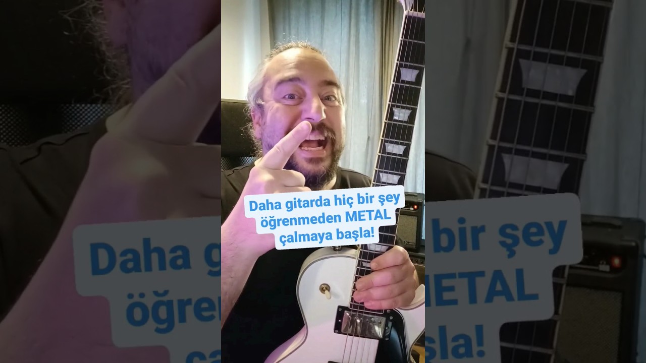 Hemen metal &ccedil;almaya başla 🤘🏻🎸🎶 #elektrogitar